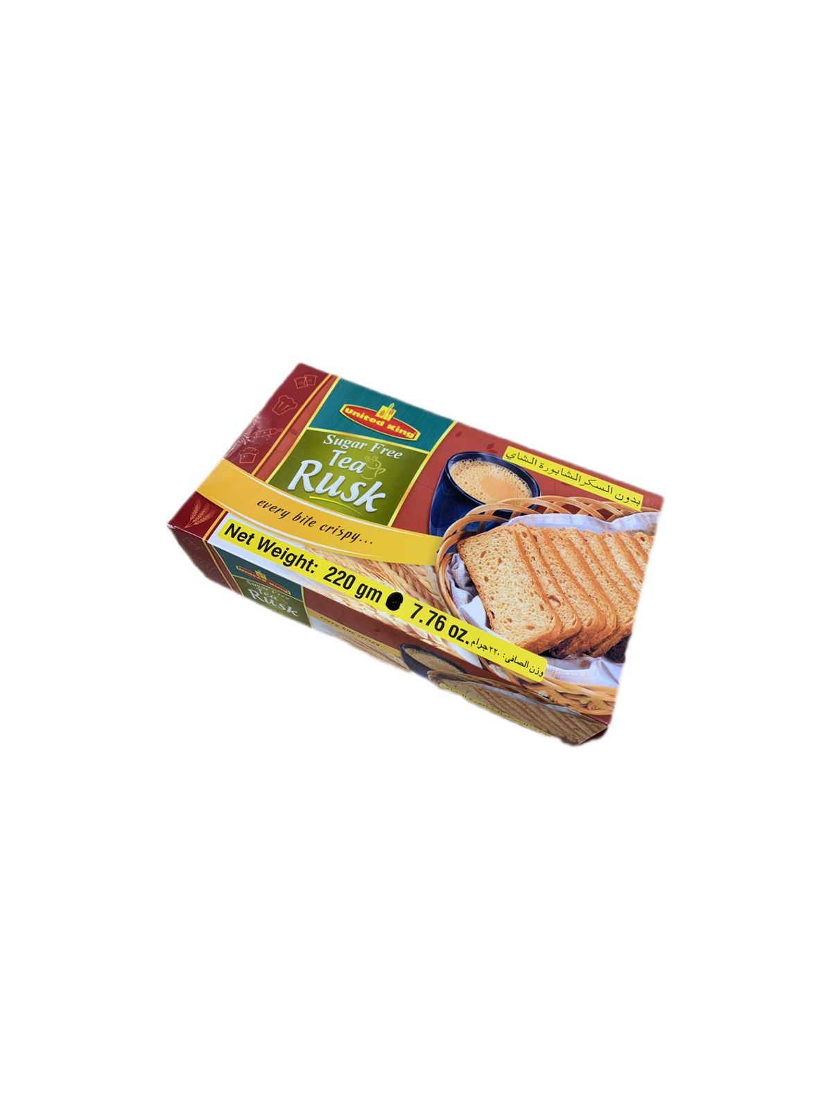 United King Sugar Free Tea Rusks 220g – Wonder Dates