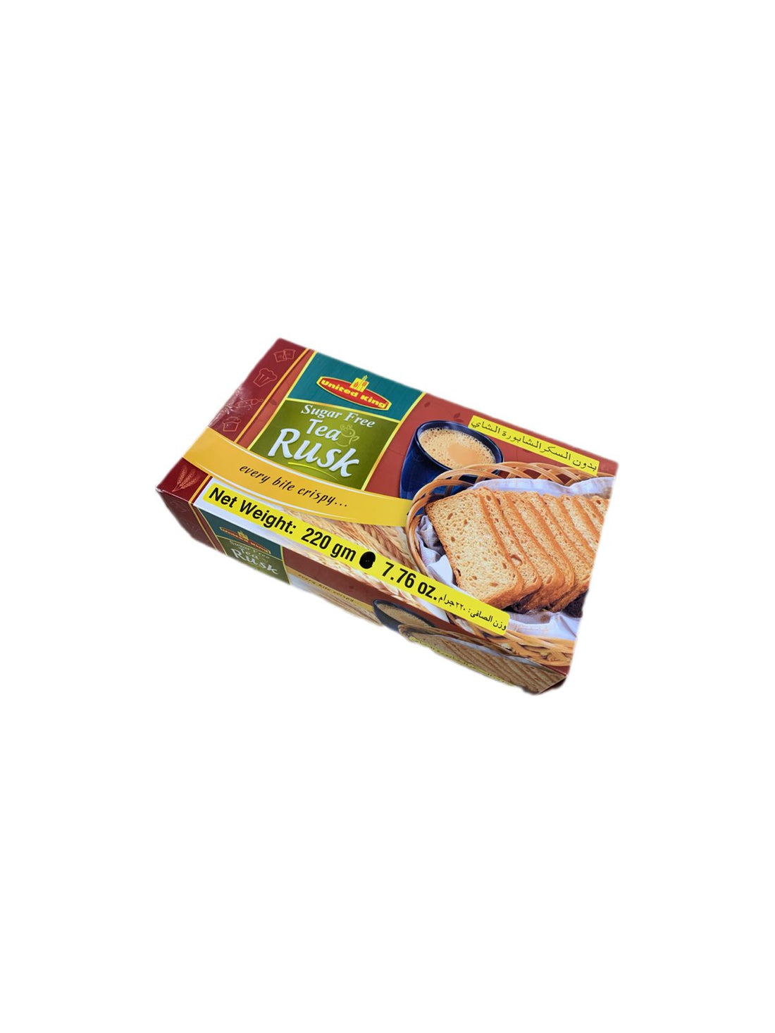 United King Sugar Free Tea Rusks 220g