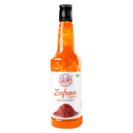 The Big Sip Zafron flavour syrup 750ml