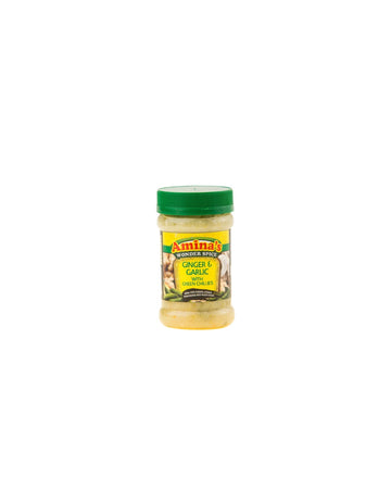 Aminas Ginger & Garlic with green chili paste