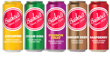 Bashew's Sparkling Flavoured Drinks 300ml Cans