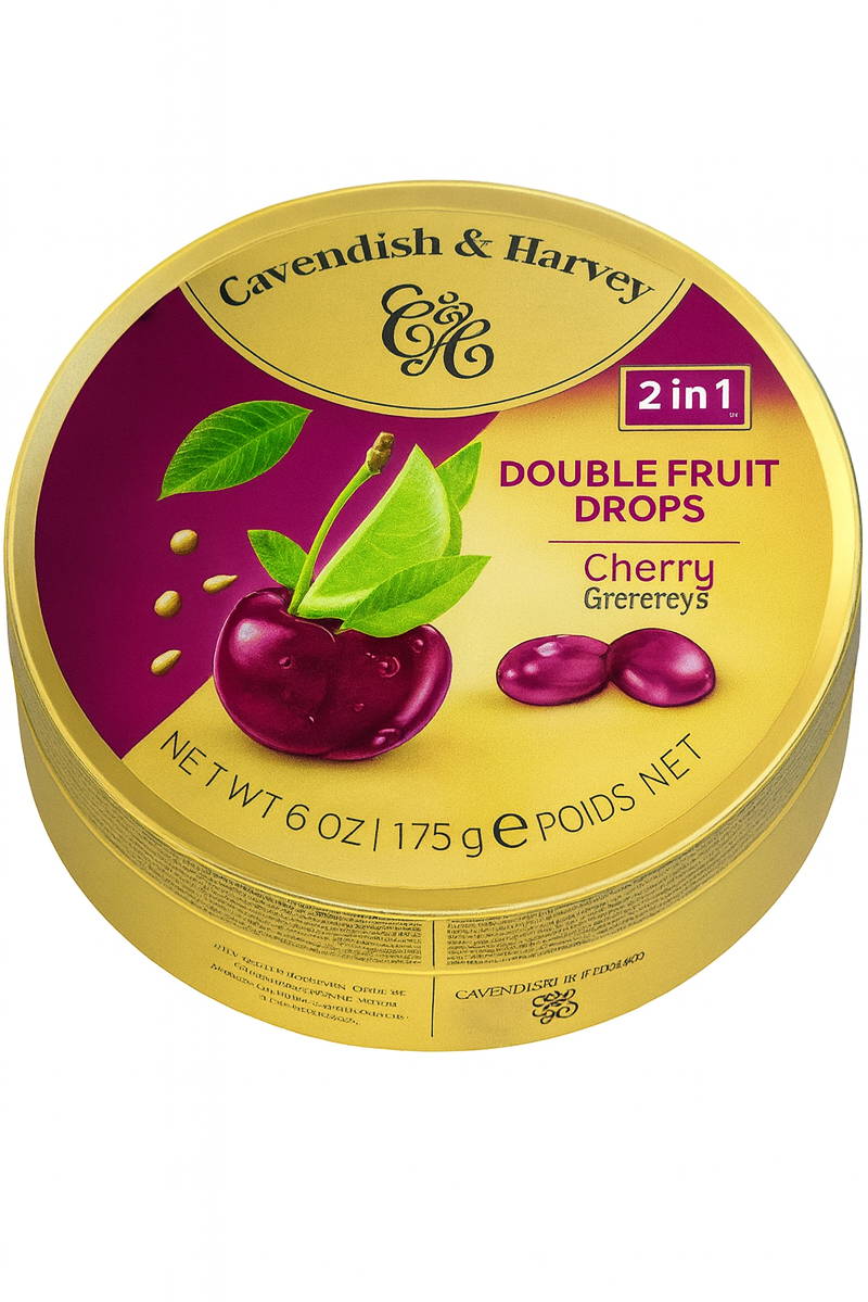 C&H Cherry with Lime Filling 175g