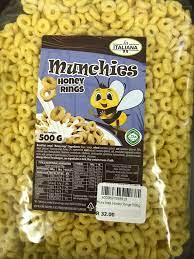 La Italiana Munchies Honey Rings 400g