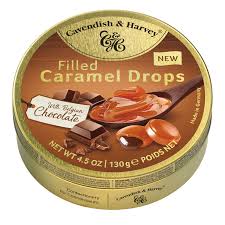 C&H Caramel Filled With Chocolate 130g