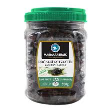 Marmarabirlik Dogal Siyah Zeytin (Dry Cured Black Olives)