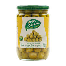 Bustan Assorted Stuffed Green Olives 600g