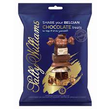 SALLY WILLIAMS CHOC NOUGAT ASSORTED 300GR POUCH