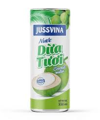 Jussvina Coconut Water With Pulp 330ml