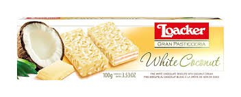 Loacker White Coconut 100g