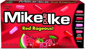 Mike & Ike Red Rageous 141g