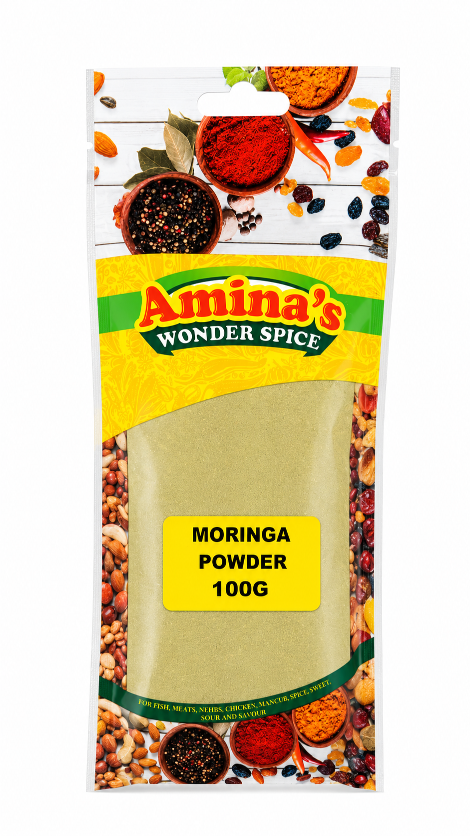 AMINA`S MORINGA POWDER