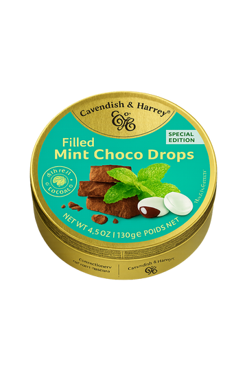 C&H Filled Mint Choco Drops 130g