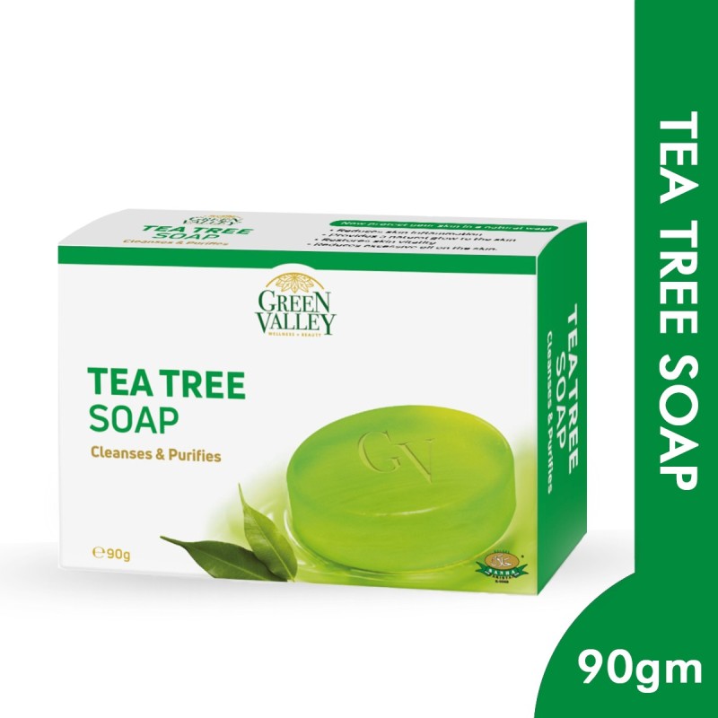 Green Valley Tea Tree Soap 90g