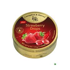 C&H Strawberry Drops 175g