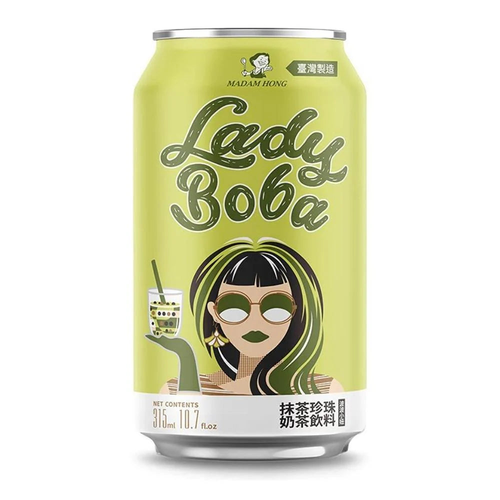 Lady Boba Matcha Bubble Tea 315ml