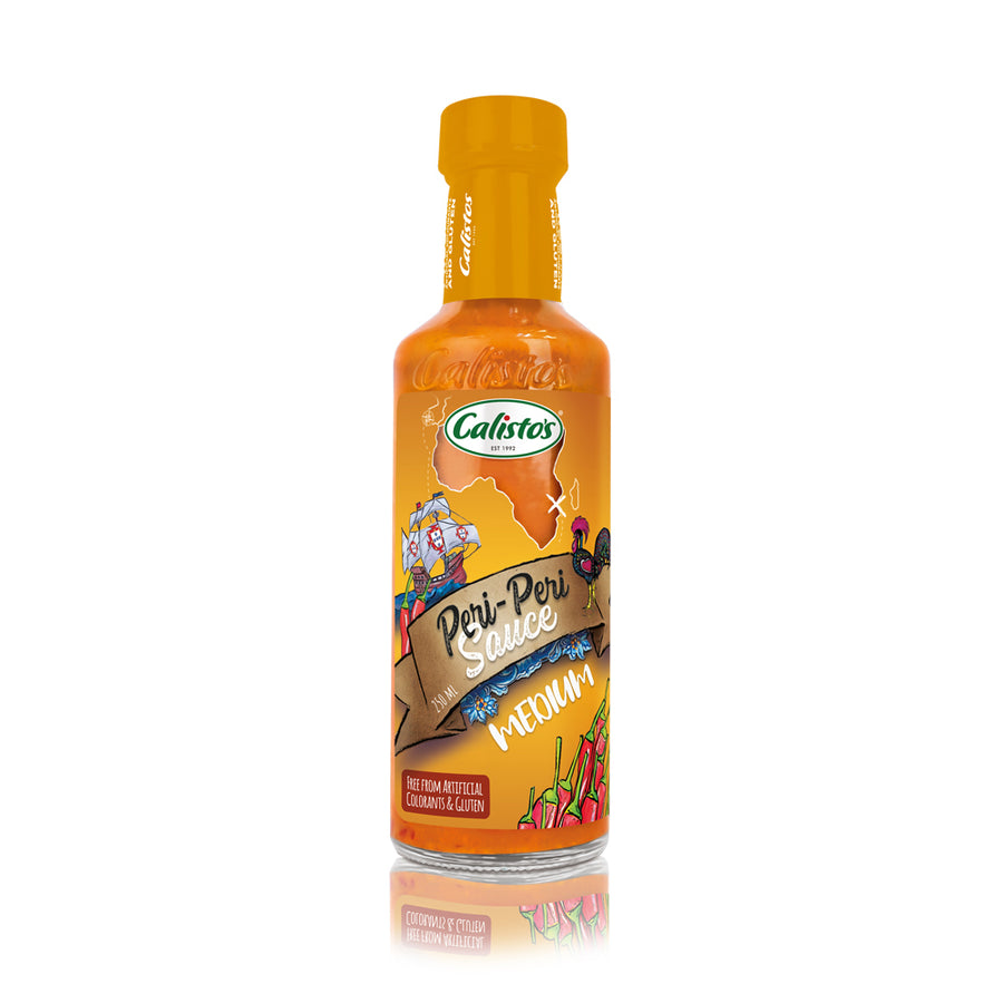 CALISTOS PERI PERI SAUCE MEDIUM 200ML