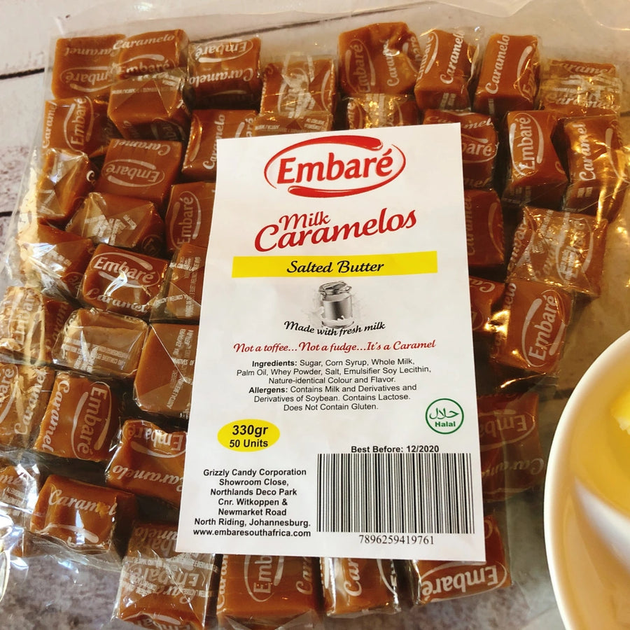 Embare Milk Caramelos Salted Butter 250g