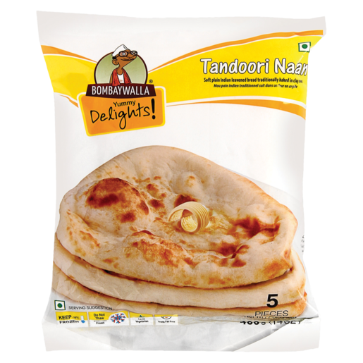 Bombaywalla Tandoori Naan 5pcs