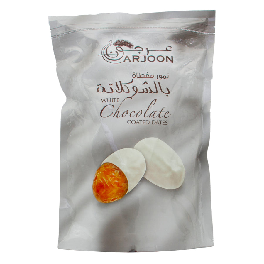 Arjoon White Chocolate Coated Dates 425g