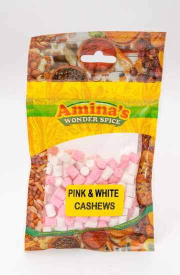 Amina's Pink & White Cashews