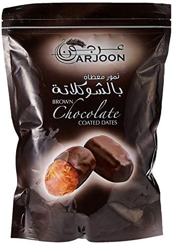 Arjoon Brown Chocolate Coated Dates 425g