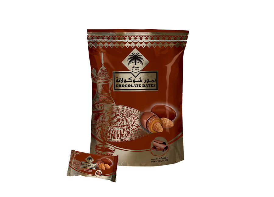 Siafa Milk Chocolate Coated Dates 500g