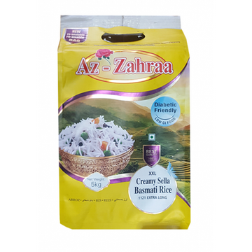 Az-Zahraa Creamy Sella Basmati Rice 5kg