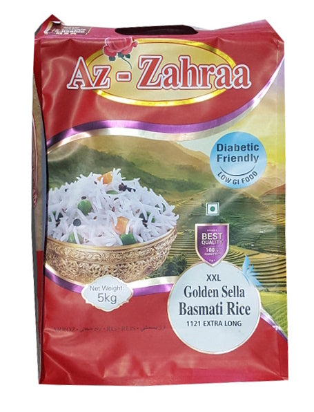 Az-Zahraa Golden Sella Basmati 5kg