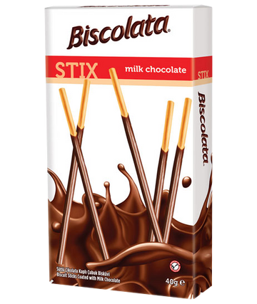 Biscolata Milk Chocolate Stix