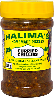 Halima's Curried Chillies Pickle