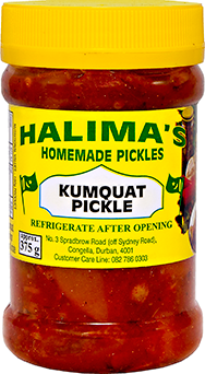 Halima's Kumquat Pickle