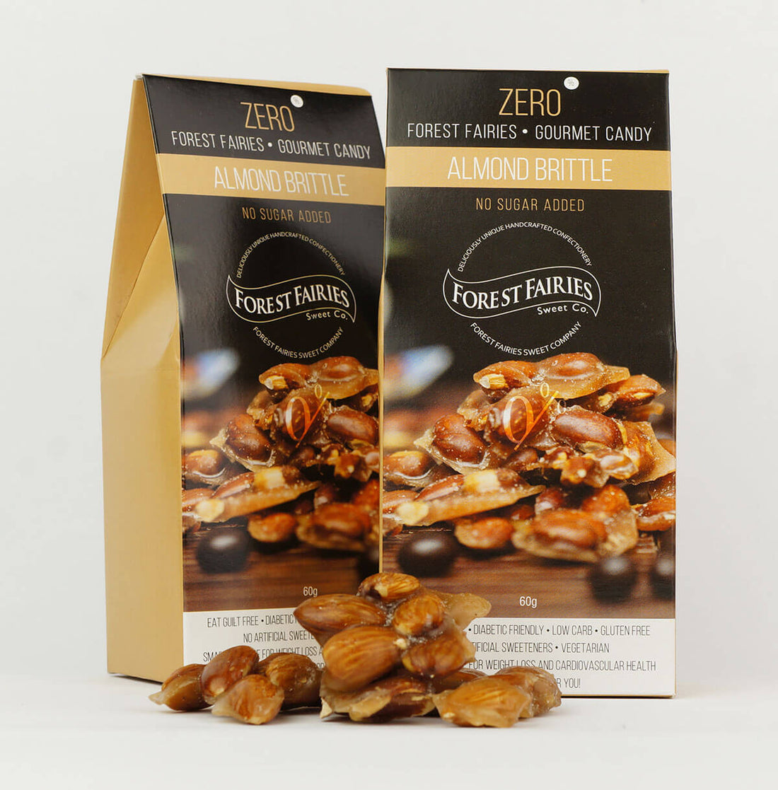 Forest Fairies Almond Brittle 60g