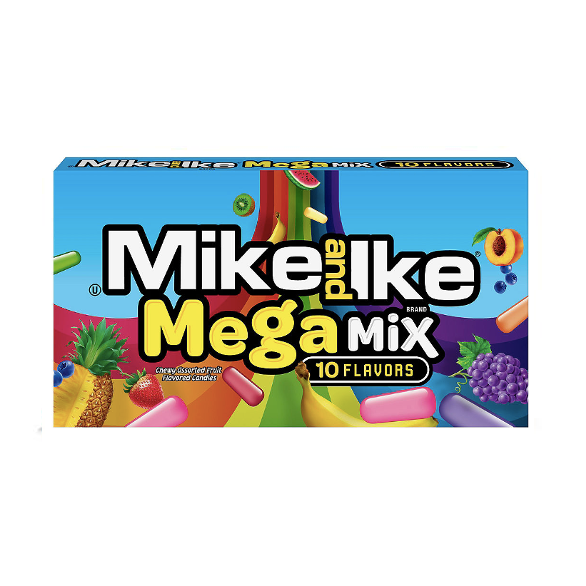 Mike & Ike Theatre box Mega Mix 140g