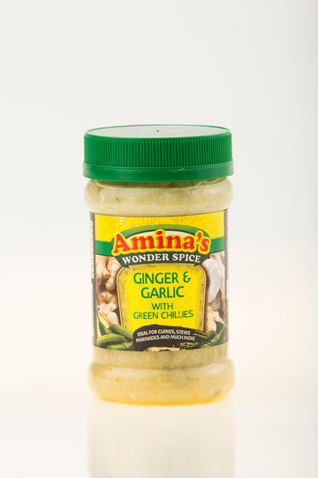 Amina's Ginger & Garlic with green chilli paste