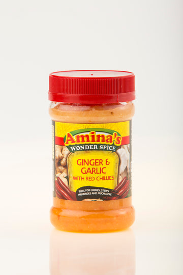 Amina's Ginger & Garlic with red chilli paste