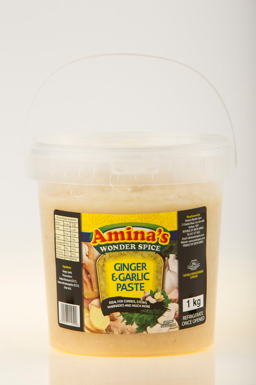 Amina's Ginger & Garlic paste