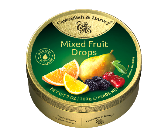 C&H Mixed Fruit Travel Tin 200g