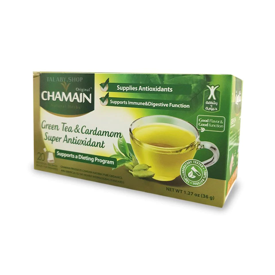 Chamain Green Tea & Cardamom Super Antioxidant