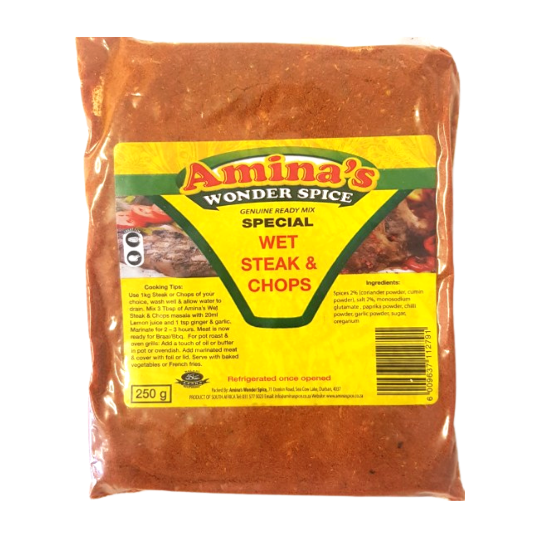 Amina's Wet Steak and Chops Masala 250g