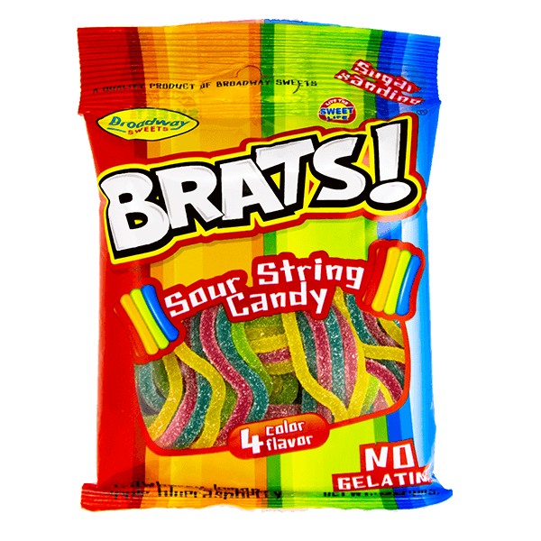 Brats Sour String Candy