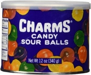 Charms Sour Ball Tins 340G