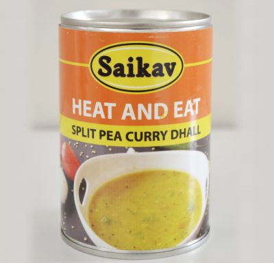 Saikav Split Pea Dhal - Heat and Eat 410g