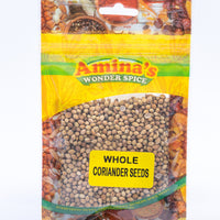 Aminas Whole Coriander / Dhania Seeds