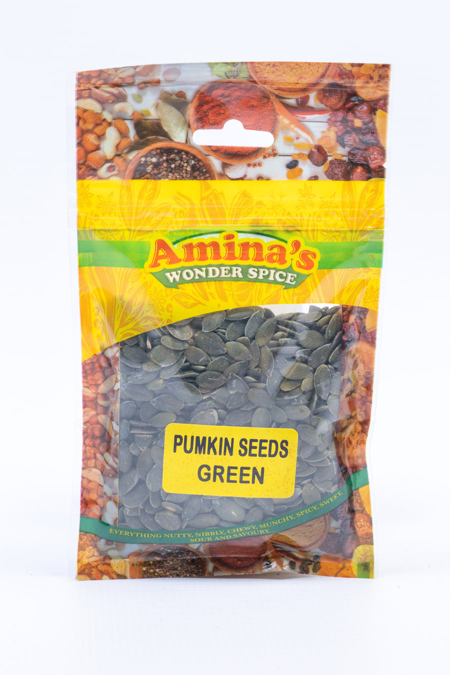 Amina's Green Pumpkin Seeds