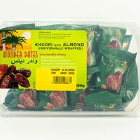 WD - Khudri with Almond Individually Wrapped