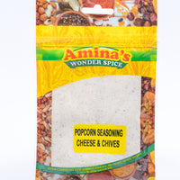 Amina's Popcorn Seasoning Cheese & Chives 100g