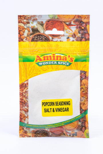 Amina's Popcorn Seasoning Salt & Vinegar 100g