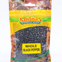 Aminas Whole Black Pepper