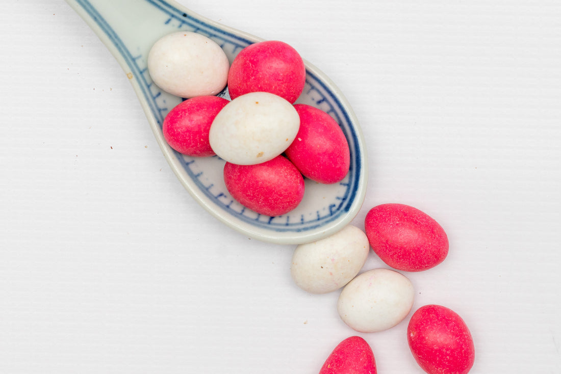 Amina's Pink & White Almonds