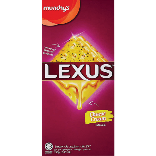 Lexus Cheese Biscuits 150g